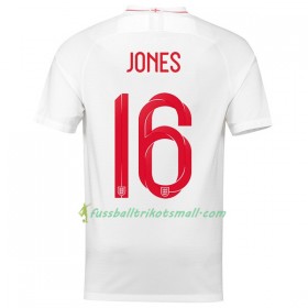 Günstige Fußballtrikots England Jones 16 WM 2018 Heimtrikotsatz kaufen